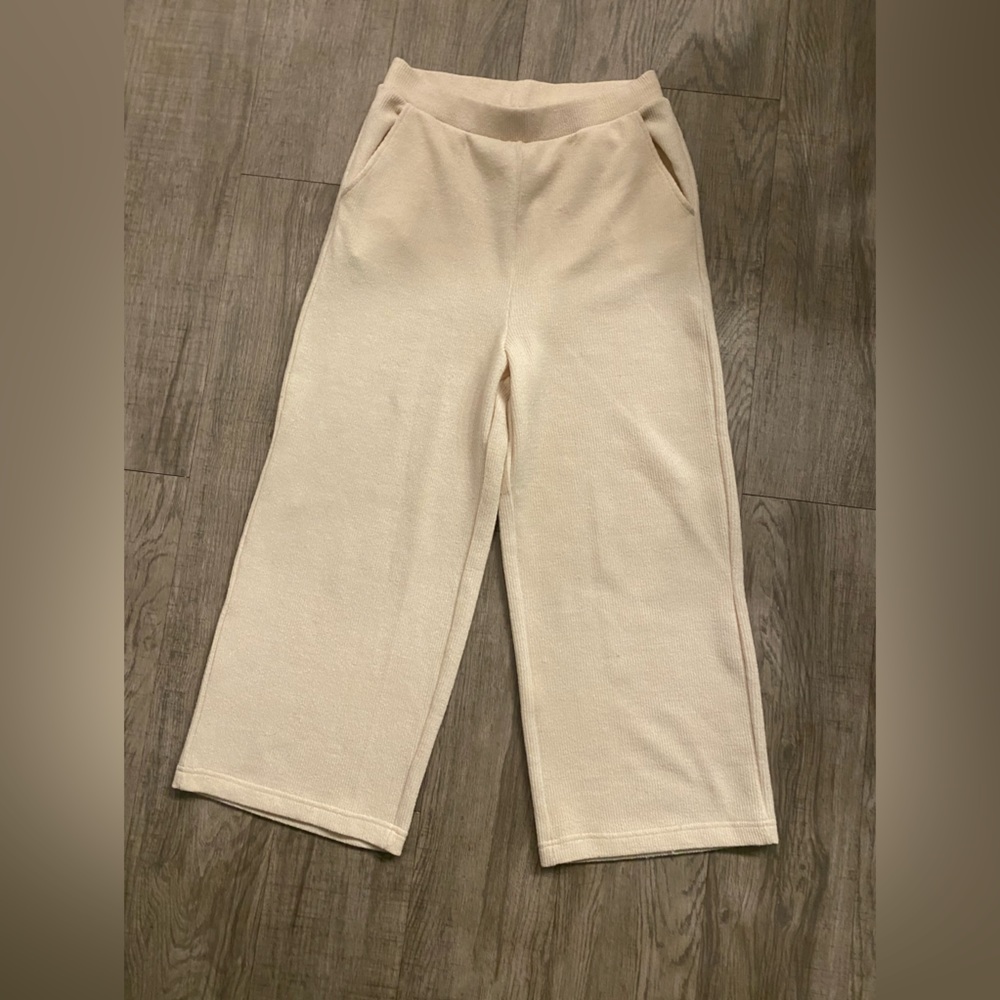 ASOS Wide Leg Cropped Sweats